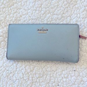 Blue Leather Kate Spade wallet